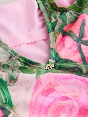 Scenic Print Benjamin MacGregor Artist Collaboration Tummy Control Scoop Swimsuit - Image 8 of 9