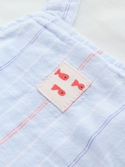 Dungi albastre nautice - Set salopetă și body Bebeluși (0ms-2yrs) - Imaginea 10 din 12