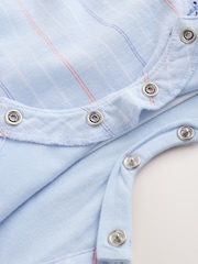 Dungi albastre nautice - Set salopetă și body Bebeluși (0ms-2yrs) - Imaginea 7 din 12