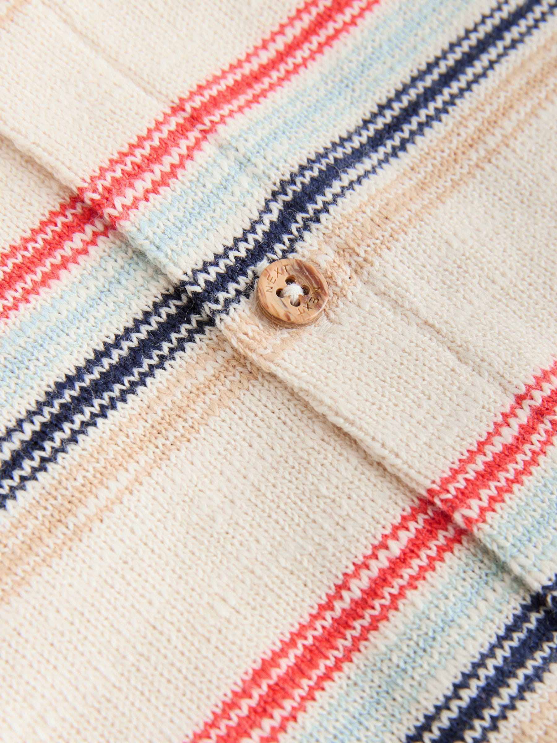 Buy Red/Blue Stripe Jersey Baby Rompers (0mths-3yrs) from Next