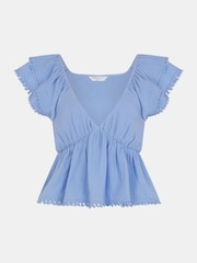 Accessorize Sleeveless Frilly Tassel Blouse - صورة 1 من 1