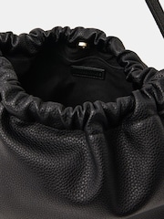 Accessorize Black Large Drawstring Shoulder Bag - Image 2 of 2