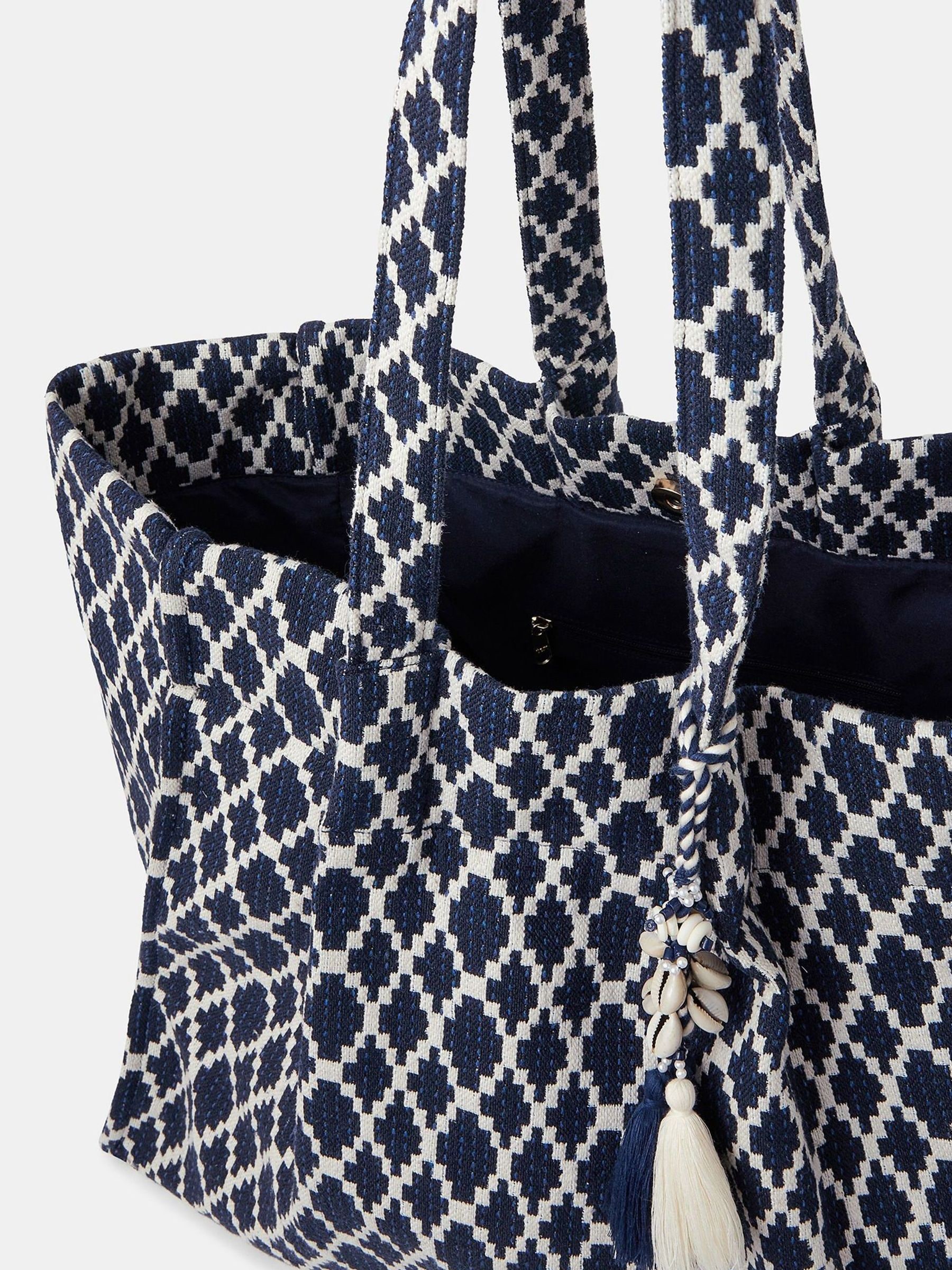 Next：日本 Accessorize 幾何学模様 トートバッグ from Next Japan