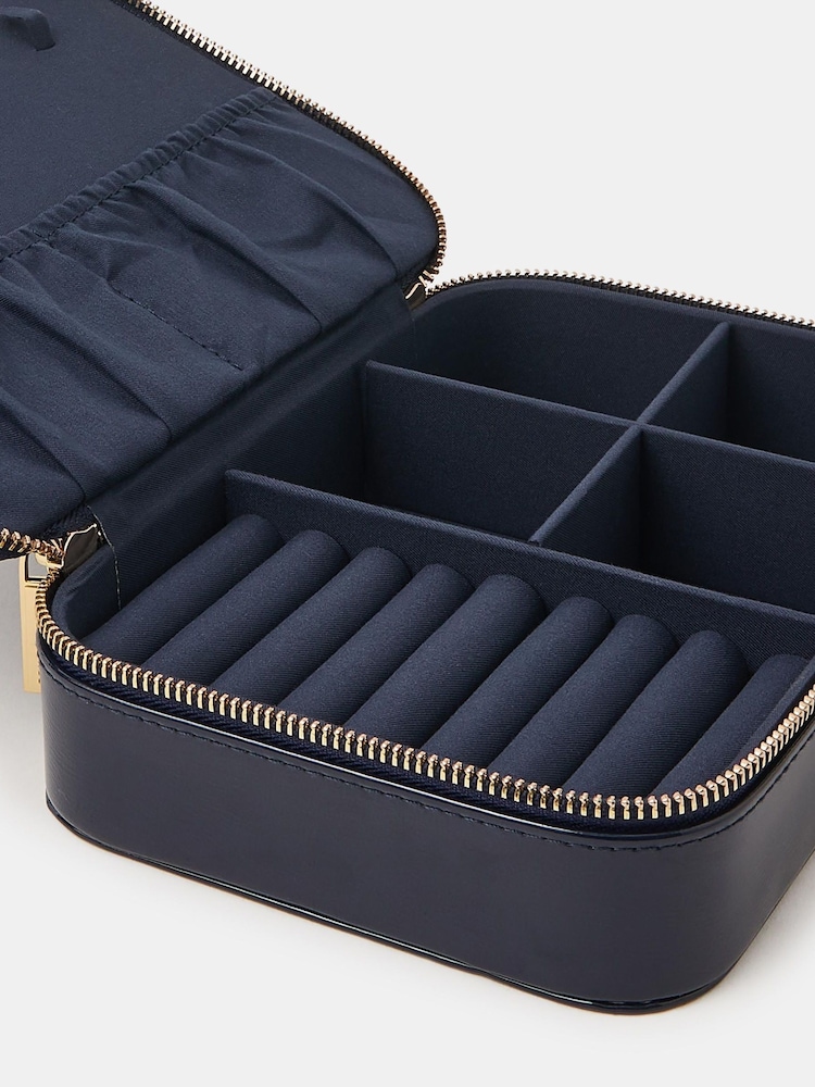 Accessorize Blue Large Jewellery Box - Image 2 of 2
