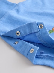 Blue/Red Homegrown Farm - Tops and Shorts Baby Set 6 Piece (0mths-3yrs) - Imaginea 13 din 14