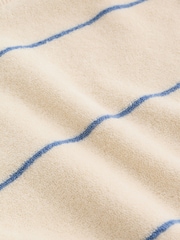 Neutral/Blue Stripe Top and Short Towelling Baby Set (0mths-2yrs) - Image 13 of 14