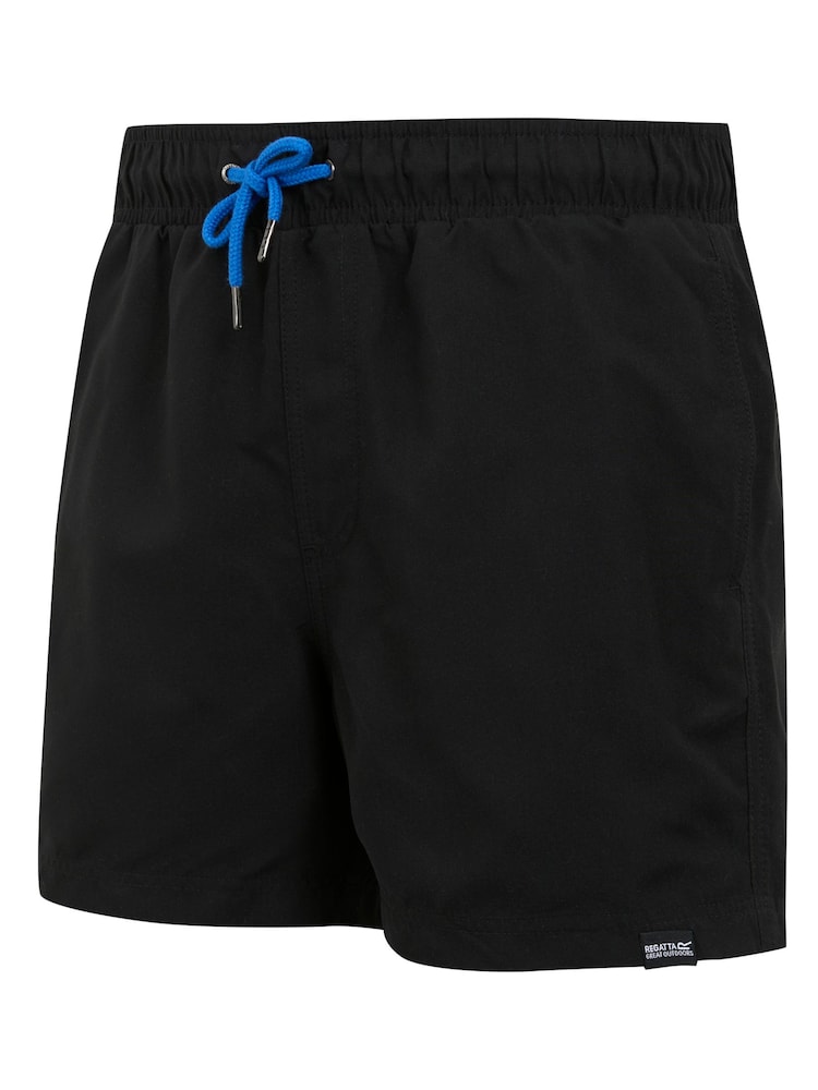 Regatta Black Mawson Swim Shorts - Image 9 of 9