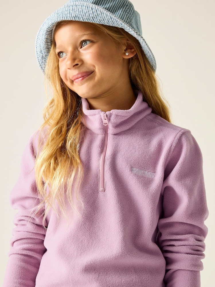 Regatta Kallye II – Polaire Zippée Enfant Fille, Ultra Confortable Et Chaleureuse – Rose Potion