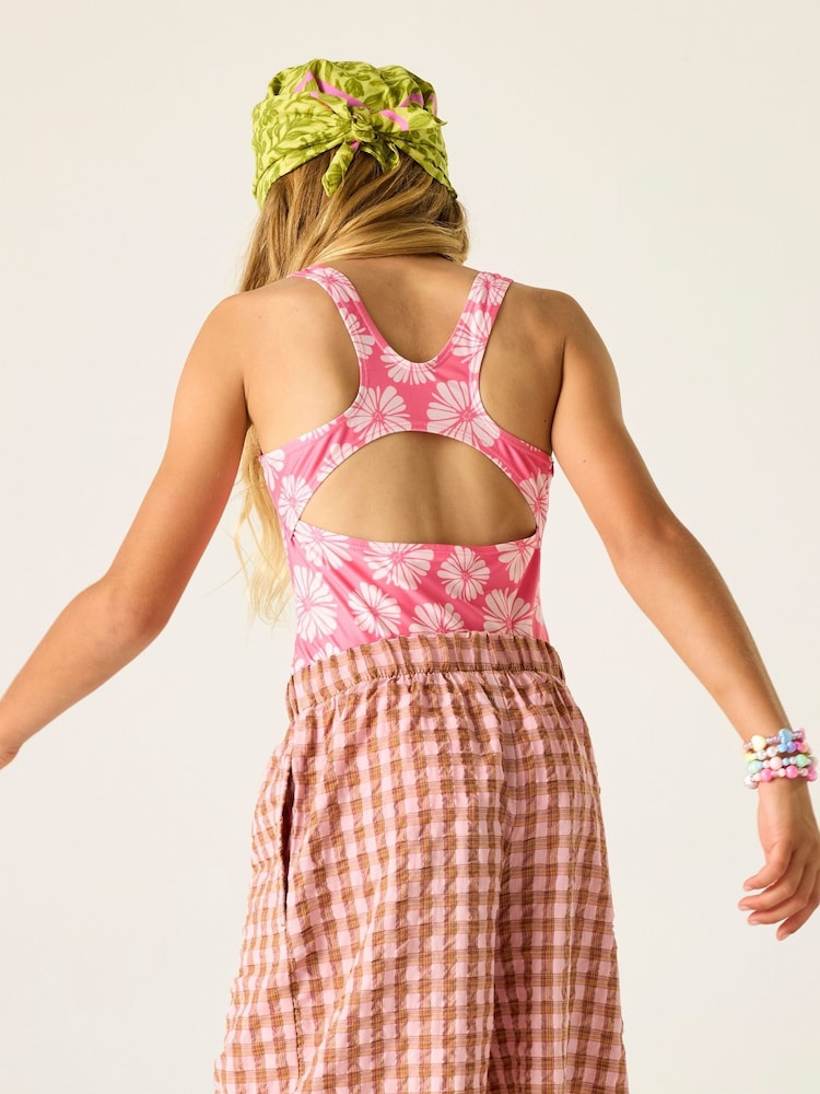 Regatta Pink Katrisse Swimsuit - Image 2 of 8 Regatta Pink Katrisse Swimsuit - Image 2 of 8