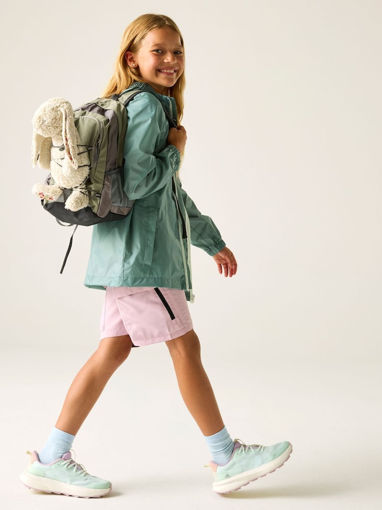 Regatta Green Kids Waterproof Pack It Jacket - Image 2 of 7
