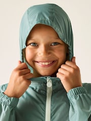 Regatta Green Kids Waterproof Pack It Jacket - Image 5 of 7