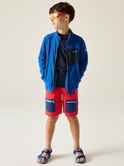 Regatta Blue Junior Frankie Full Zip Fleece - Image 2 of 7