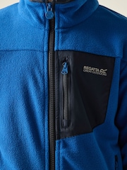 Regatta Blue Junior Frankie Full Zip Fleece - Image 4 of 7