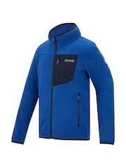 Regatta Blue Junior Frankie Full Zip Fleece - Image 6 of 7