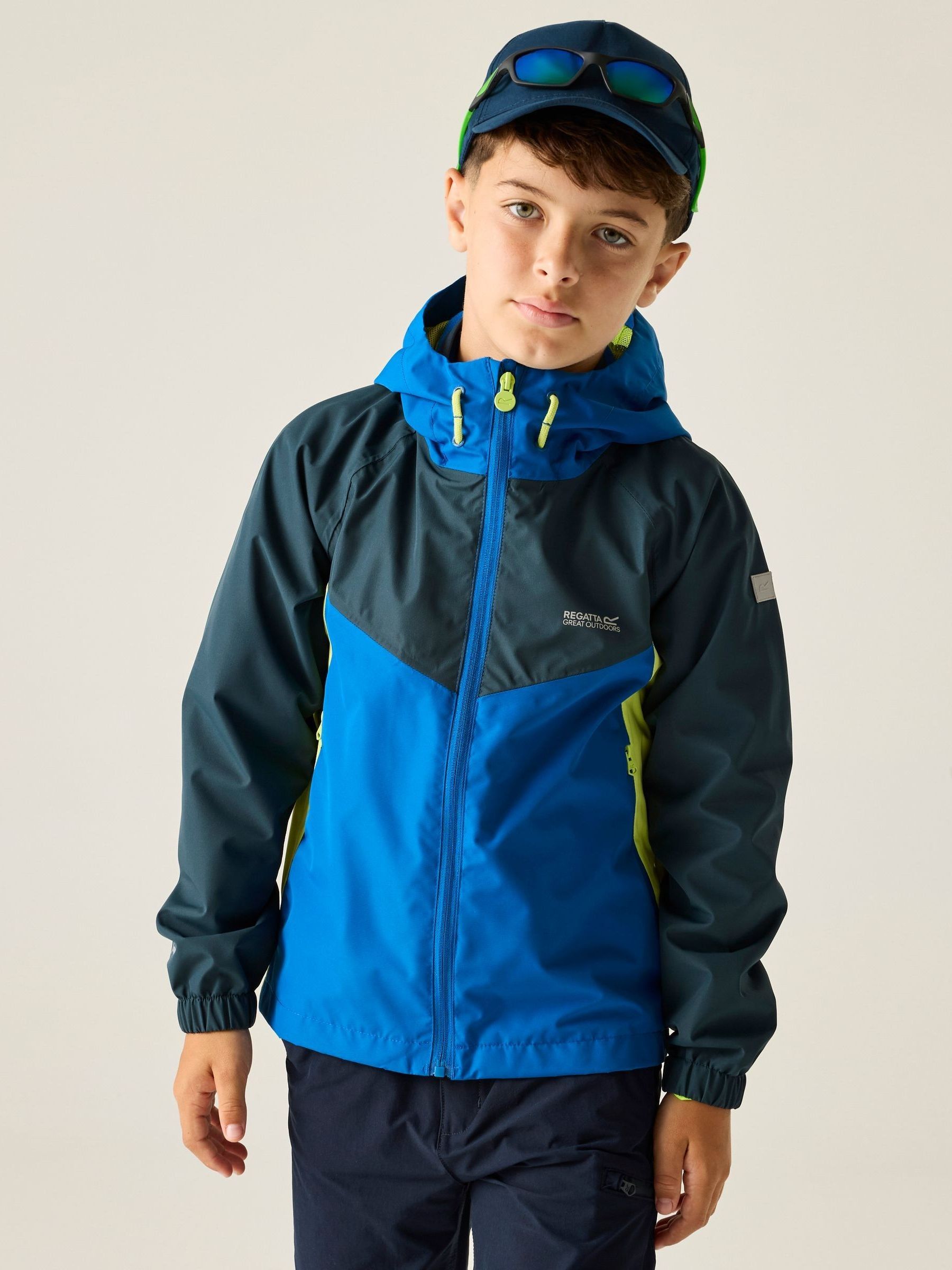 Buy Regatta Navy Hanleigh Waterproof Jacket from Next USA