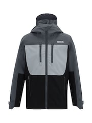 Γκρι - Αδιάβροχο Παιδικό Μπουφάν Regatta Highton - Εικόνα 7 από 9