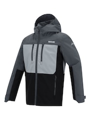 Γκρι - Αδιάβροχο Παιδικό Μπουφάν Regatta Highton - Εικόνα 8 από 9