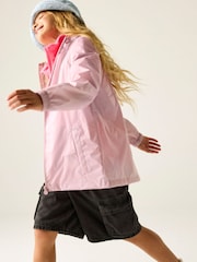Regatta Purple Kids Waterproof Pack It Jacket - Image 4 of 9