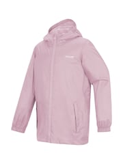 Regatta Purple Kids Waterproof Pack It Jacket - Image 7 of 9