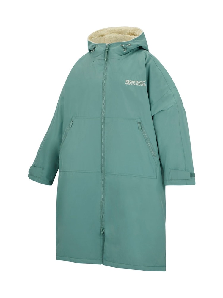 Regatta Green Adult Waterproof Coat - Image 3 of 3