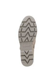 Vionic Wide Fit Cream Abby Arch Support Wedge Ankle Boots - Image 7 of 7