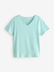 Green Texture V-Neck T-Shirt - Image 1 of 1