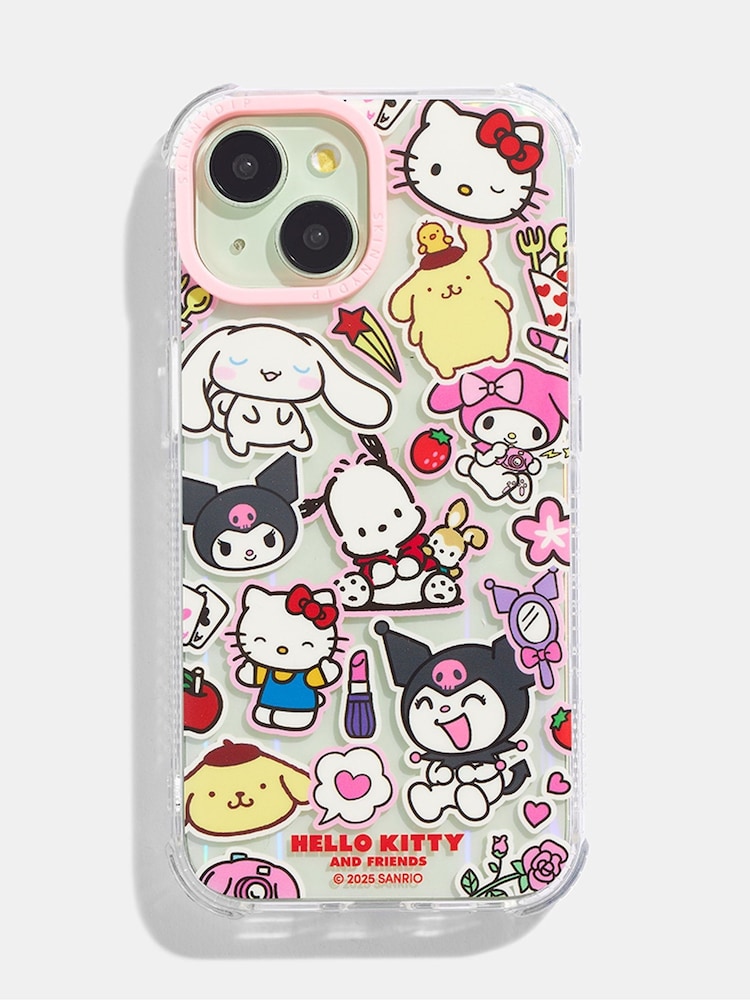 Skinnydip Pink Hello Kitty And Friends Sticker Case - Image 2 of 4