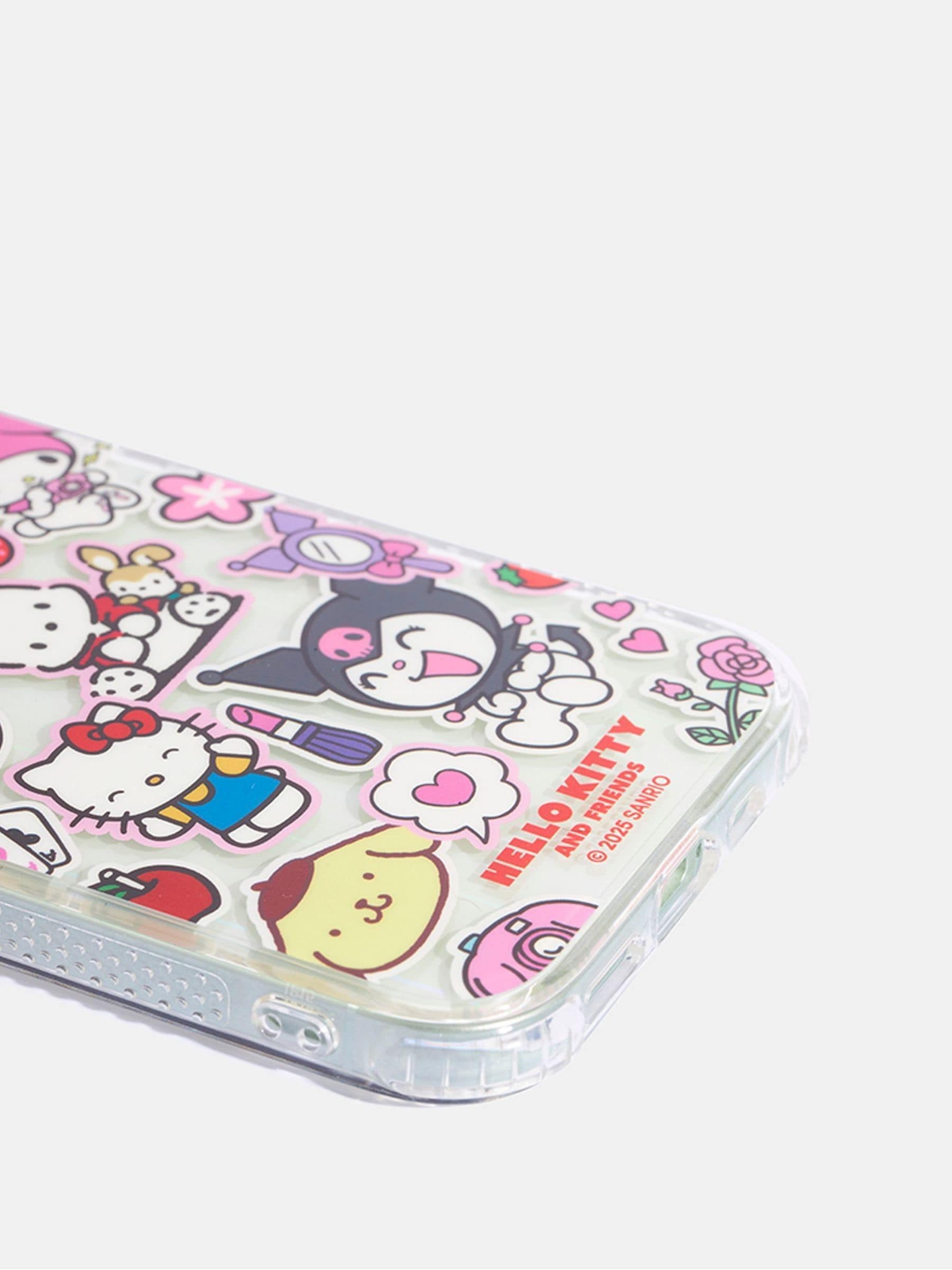 【SKINNYDIP】× HELLO KITTY STICKER /FRIENDS IPHONE CASE Buy Skinnydip Pink Hello Kitty And Friends Sticker Case from
