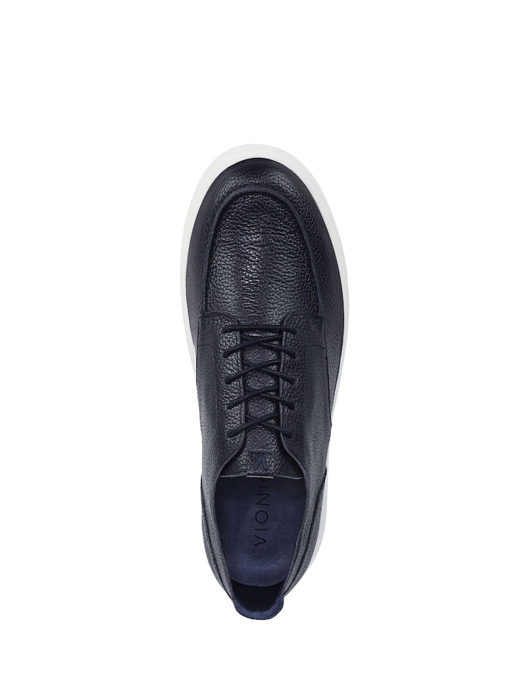 Vionic Wide Fit Blue Carter  Arch Support Lace-Up Trainers - Image 7 of 7