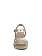 Vionic Gold Nora Wide Fit Arch Support Ankle Strap Sandals - Image 4 of 7
