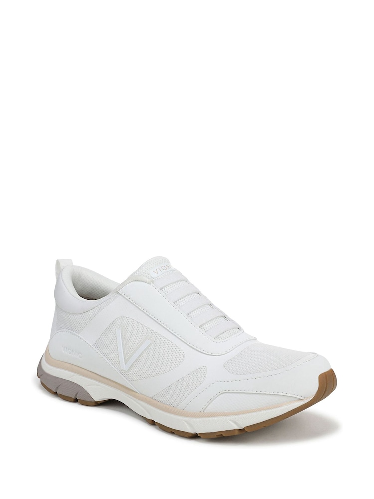 Vionic Darcy Wide Fit Arch Support Trainers - Image 1 of 7 Vionic Darcy Wide Fit Arch Support Trainers - Image 1 of 7