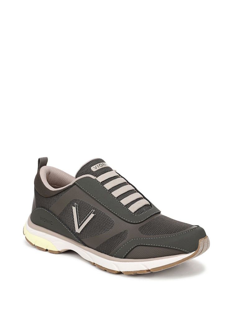 Vionic Darcy Wide Fit Arch Support Trainers - Image 1 of 7 Vionic Darcy Wide Fit Arch Support Trainers - Image 1 of 7
