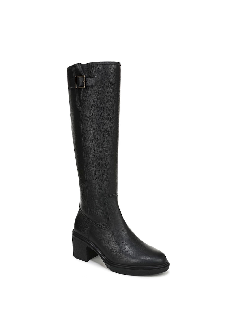 Vionic Sonora Wide Fit Arch Support Knee High Black Boots - Image 2 of 7 Vionic Sonora Wide Fit Arch Support Knee High Black Boots - Image 2 of 7