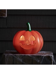 Lights4fun Orange Outdoor Jack-O-Lantern Halloween Decoration - Image 1 of 2