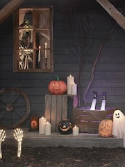 Lights4fun White 2 Skeleton Hand Halloween Garden Stake Lights - Image 3 of 3