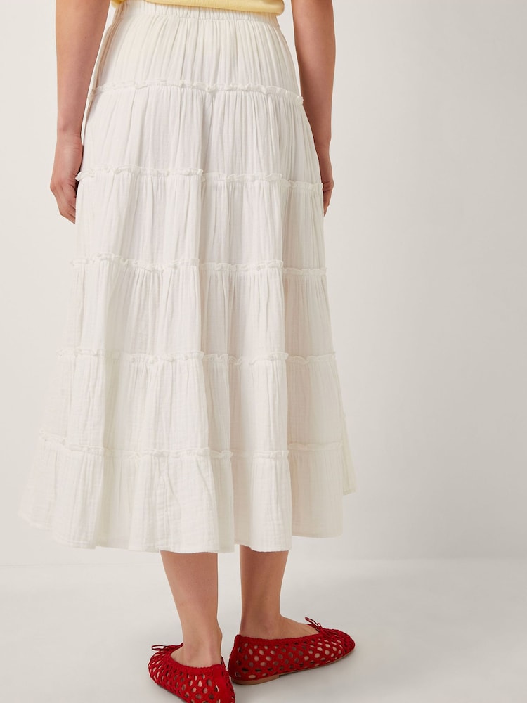 Monsoon Ginny Tiered Maxi Skirt - Imagem 2 de 6