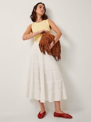 Monsoon Ginny Tiered Maxi Skirt - Imagem 3 de 6
