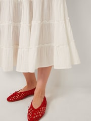 Monsoon Ginny Tiered Maxi Skirt - Imagem 5 de 6