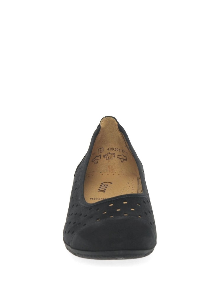Gabor Ruffle Ballerina Style Shoes - Image 4 of 4 Gabor Ruffle Ballerina Style Shoes - Image 4 of 4