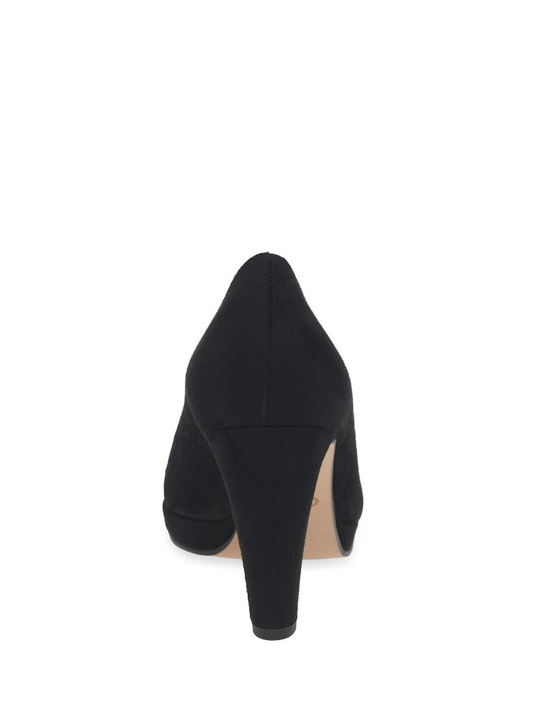 Gabor Splendid High Heeled Court Black Shoes - Image 5 of 5