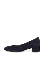 Gabor Dixie Low Heeled Suede Court Shoes - Image 2 of 5