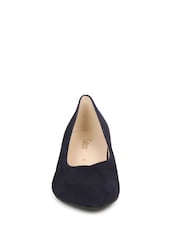 Gabor Dixie Low Heeled Suede Court Shoes - Image 4 of 5
