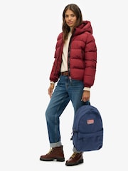 Superdry Blue Workwear Canvas Montana Backpack - Image 6 of 6