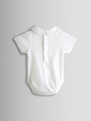 JoJo Maman Bébé Stripe Dungaree & Body Set - Image 4 de 9