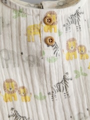 JoJo Maman Bébé Cheesecloth Top & Short Set - Bild 7 von 8