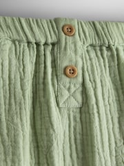 JoJo Maman Bébé Cheesecloth Top & Short Set - Bild 8 von 8