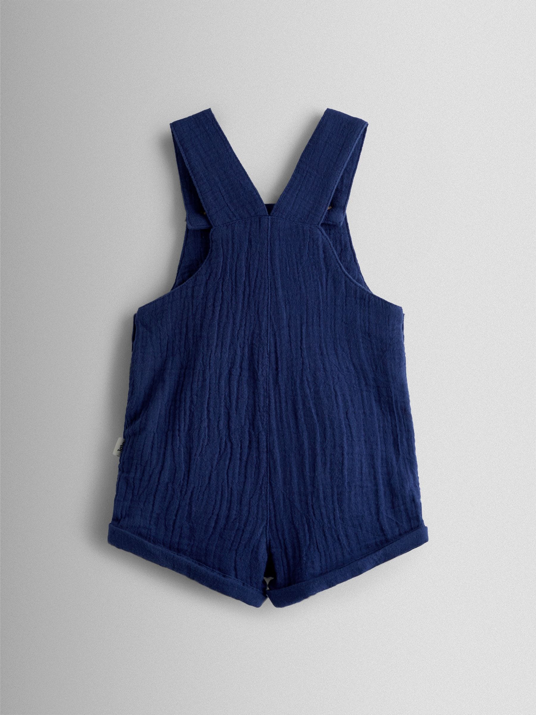 Next：日本 JoJo Maman Bébé Embroidered Dungaree & Body Set from