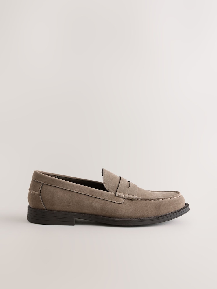 Mink Brown Penny Loafers - Image 2 of 5