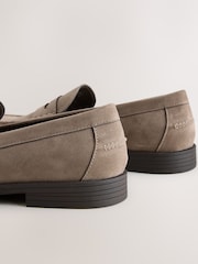 Mink Brown Penny Loafers - Image 4 of 5