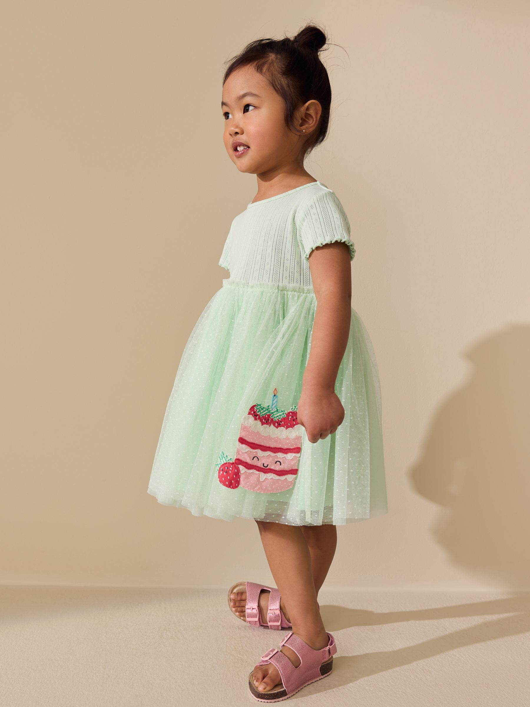 Buy Blue/Green Cake Tutu Skirt Dress (3mths-7yrs) from Next Indonesia